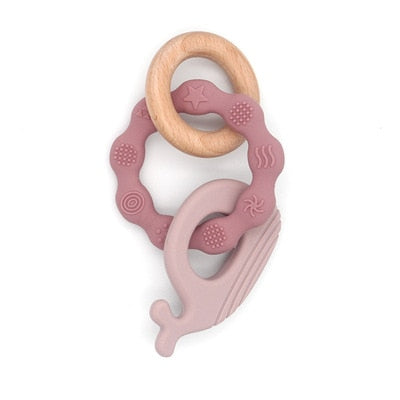 1PC Baby Silicone Teether