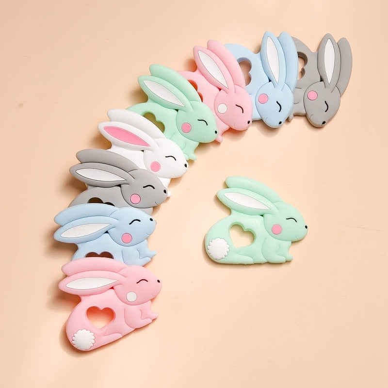 10pc Baby Silicone Teether