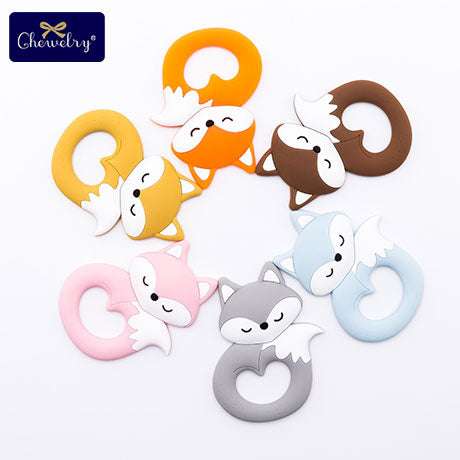 10pc Baby Silicone Teether