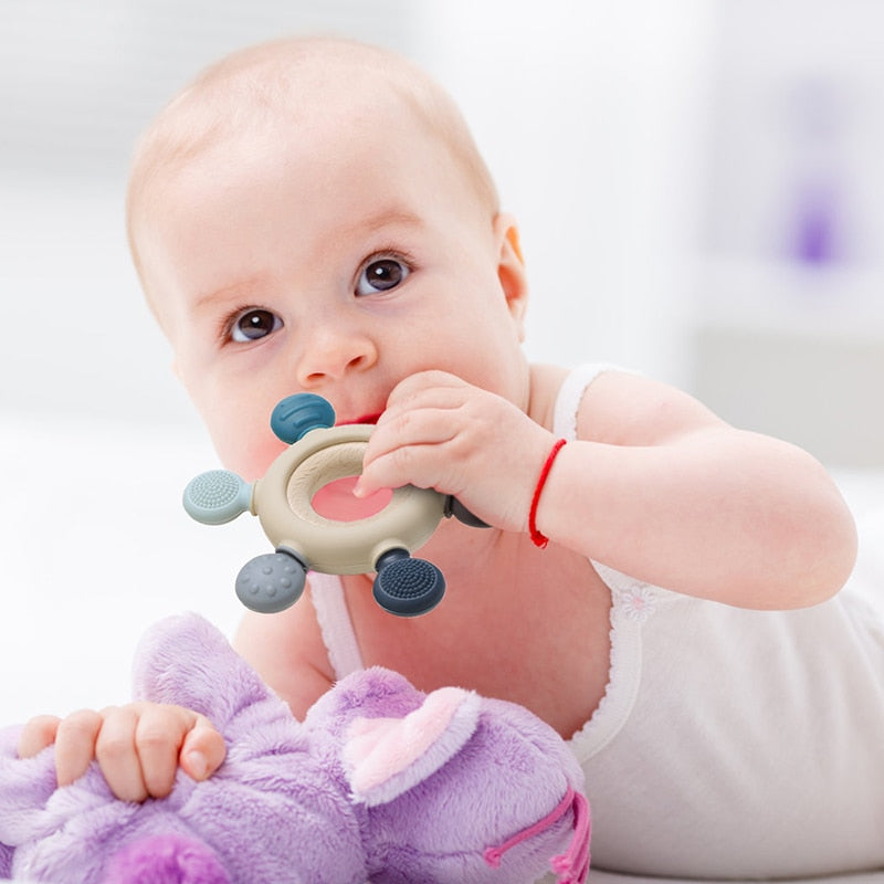 1PC Baby Silicone Teether