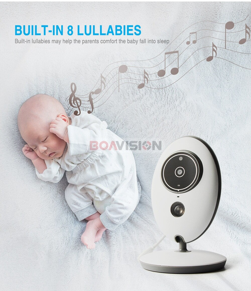 Portable 2.4 Inch LCD Wireless Baby Monitor