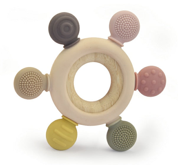 1PC Baby Silicone Teether