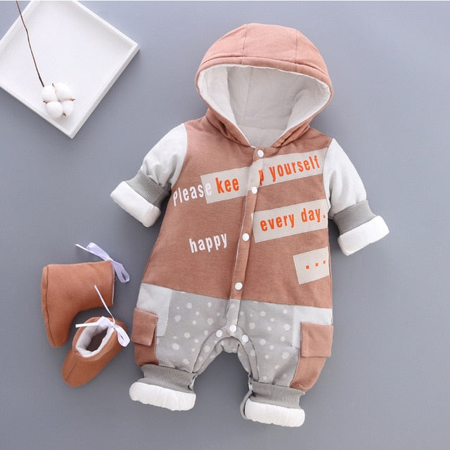 Baby Winter Rompers