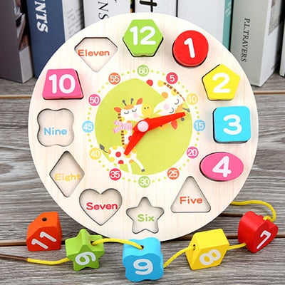 ABC Puzzle Shape Sorter Wooden Toys