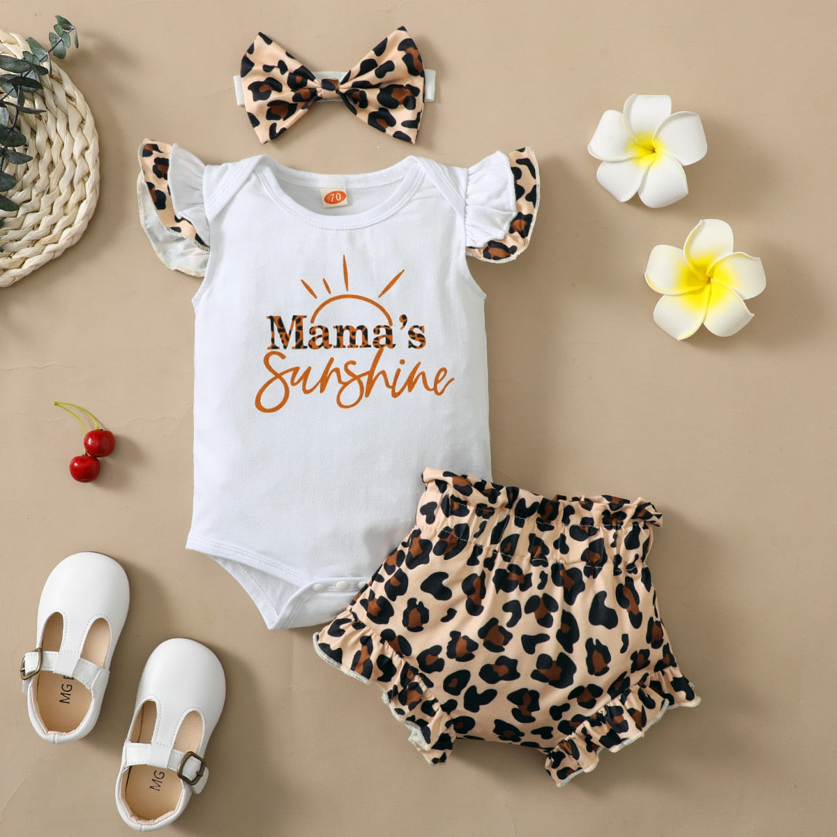 Fashion Summer Newborn Baby Girl Clothes Set