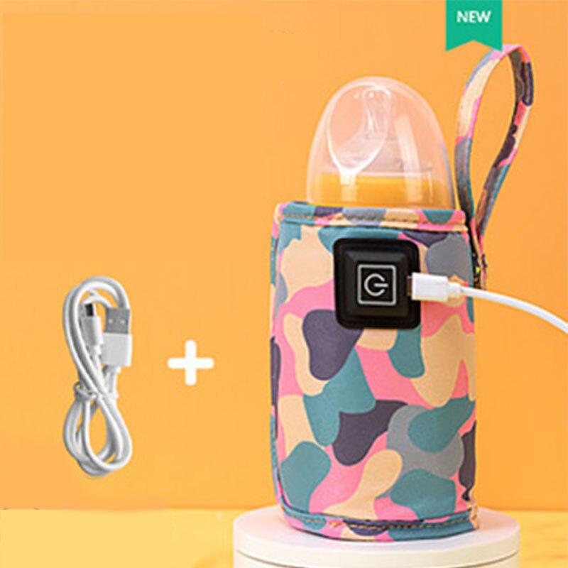 USB Milk Water Warmer Travel Stroller Insulated Bag