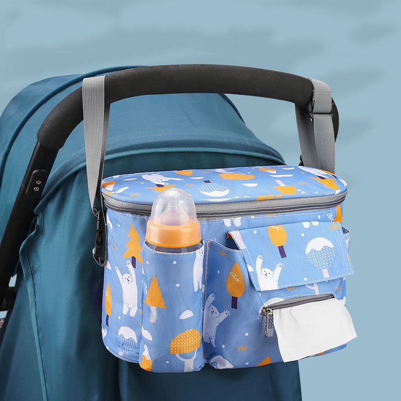 Baby Stroller OrganizerBag Bottle Holder Stroller Baby Car Bag