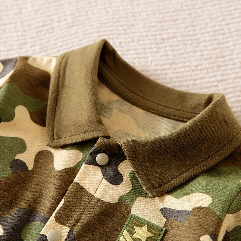 Camouflage Clothing Jumpsuit