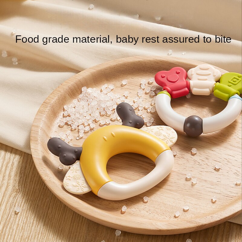 10PCS Baby Early Education Toy Ball Silicone Teether