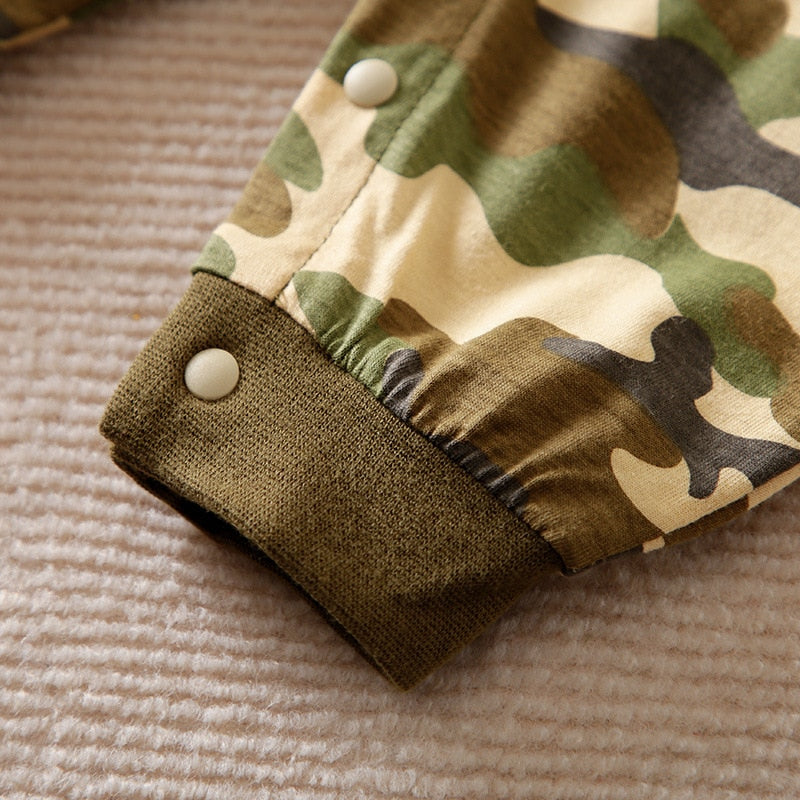 Camouflage Clothing Jumpsuit