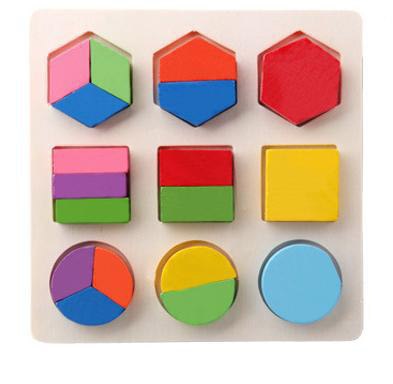 ABC Puzzle Shape Sorter Wooden Toys