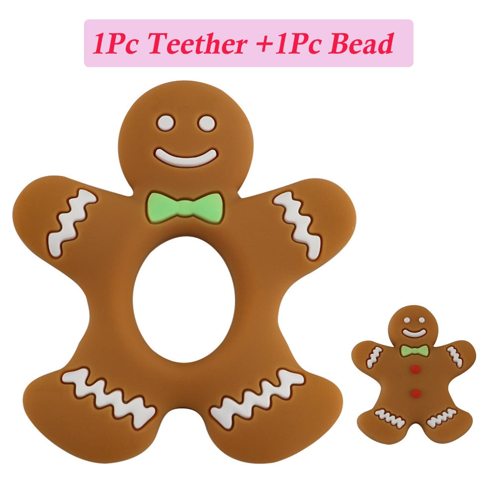 Christmas Series Silicone Teether