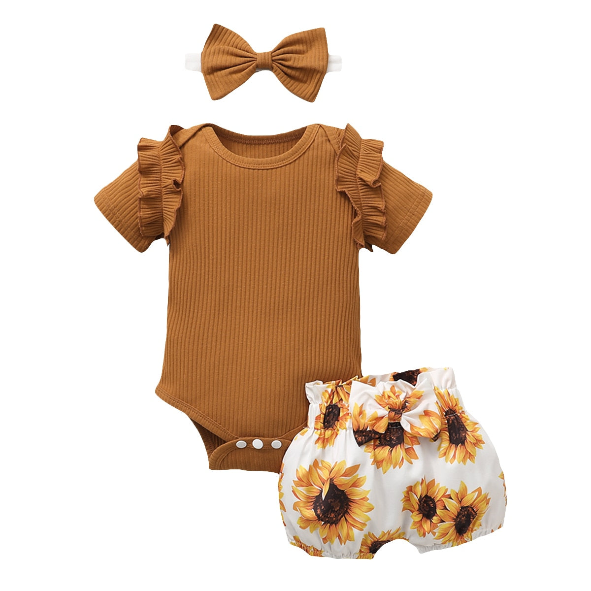 Fashion Summer Newborn Baby Girl Clothes Set