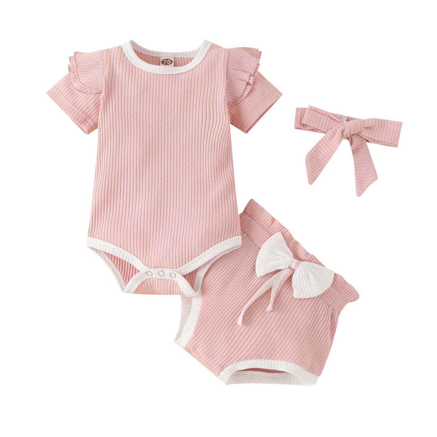 Fashion Summer Newborn Baby Girl Clothes Set