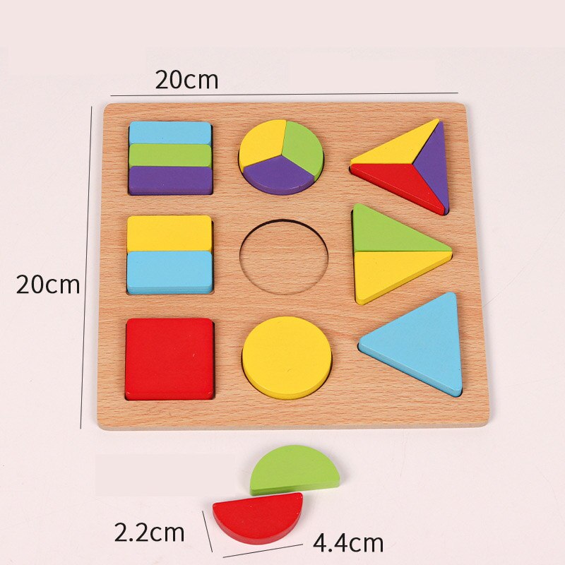 ABC Puzzle Shape Sorter Wooden Toys