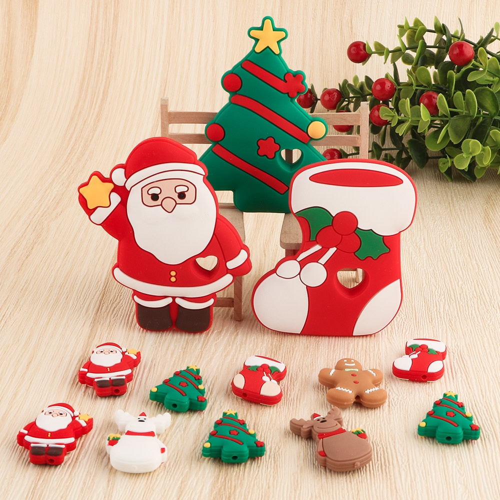 Christmas Series Silicone Teether