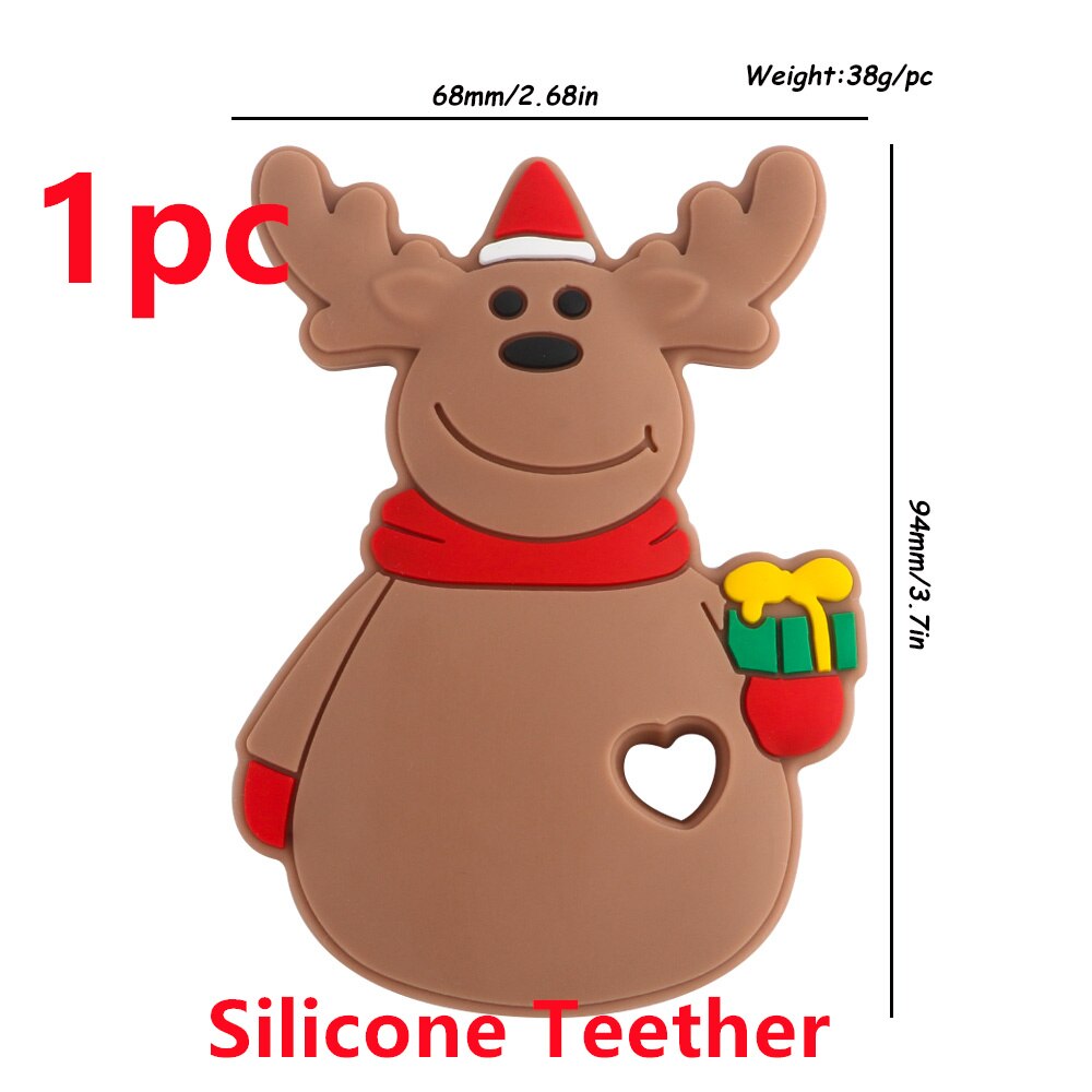 Christmas Series Silicone Teether