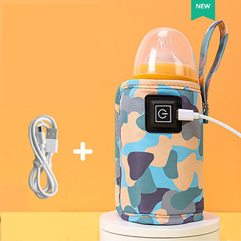 USB Milk Water Warmer Travel Stroller Insulated Bag