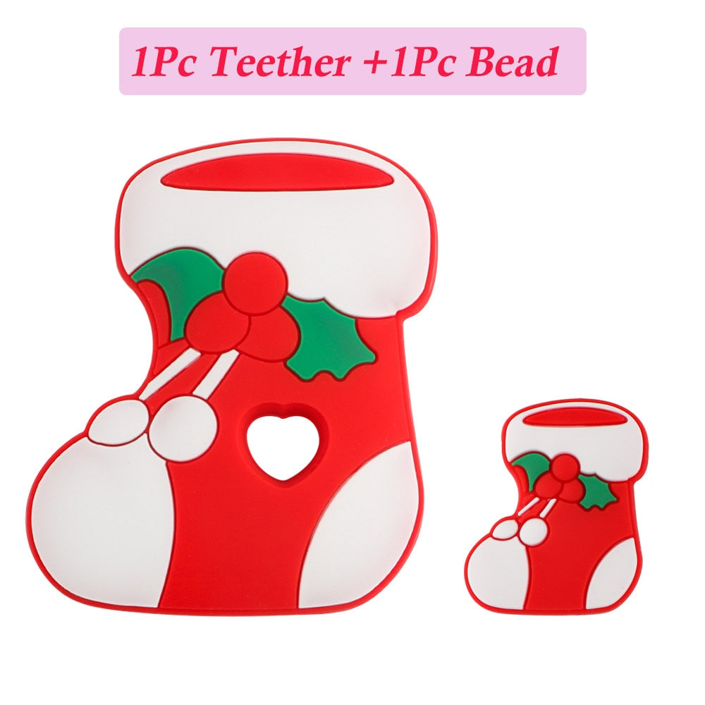 Christmas Series Silicone Teether