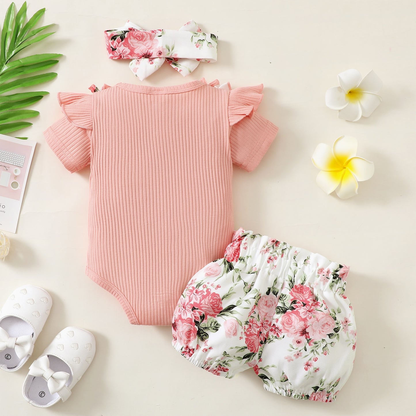 Fashion Summer Newborn Baby Girl Clothes Set