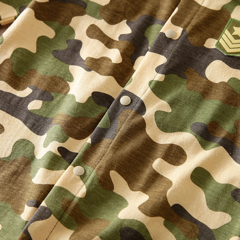 Camouflage Clothing Jumpsuit