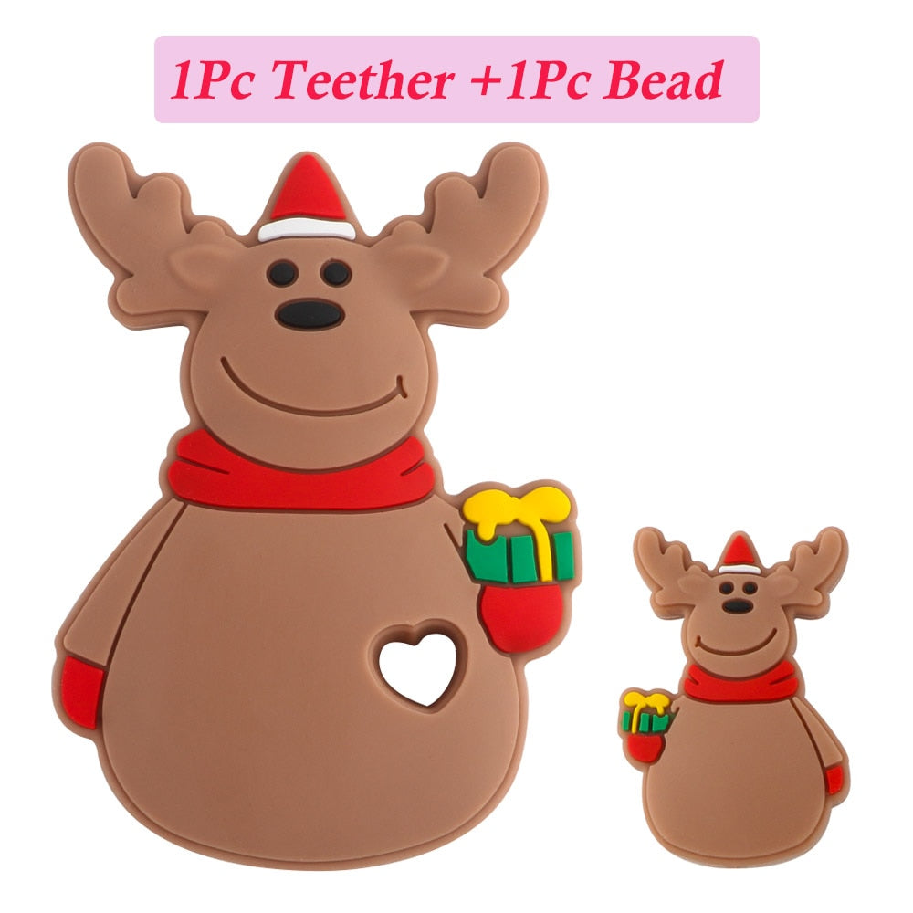 Christmas Series Silicone Teether