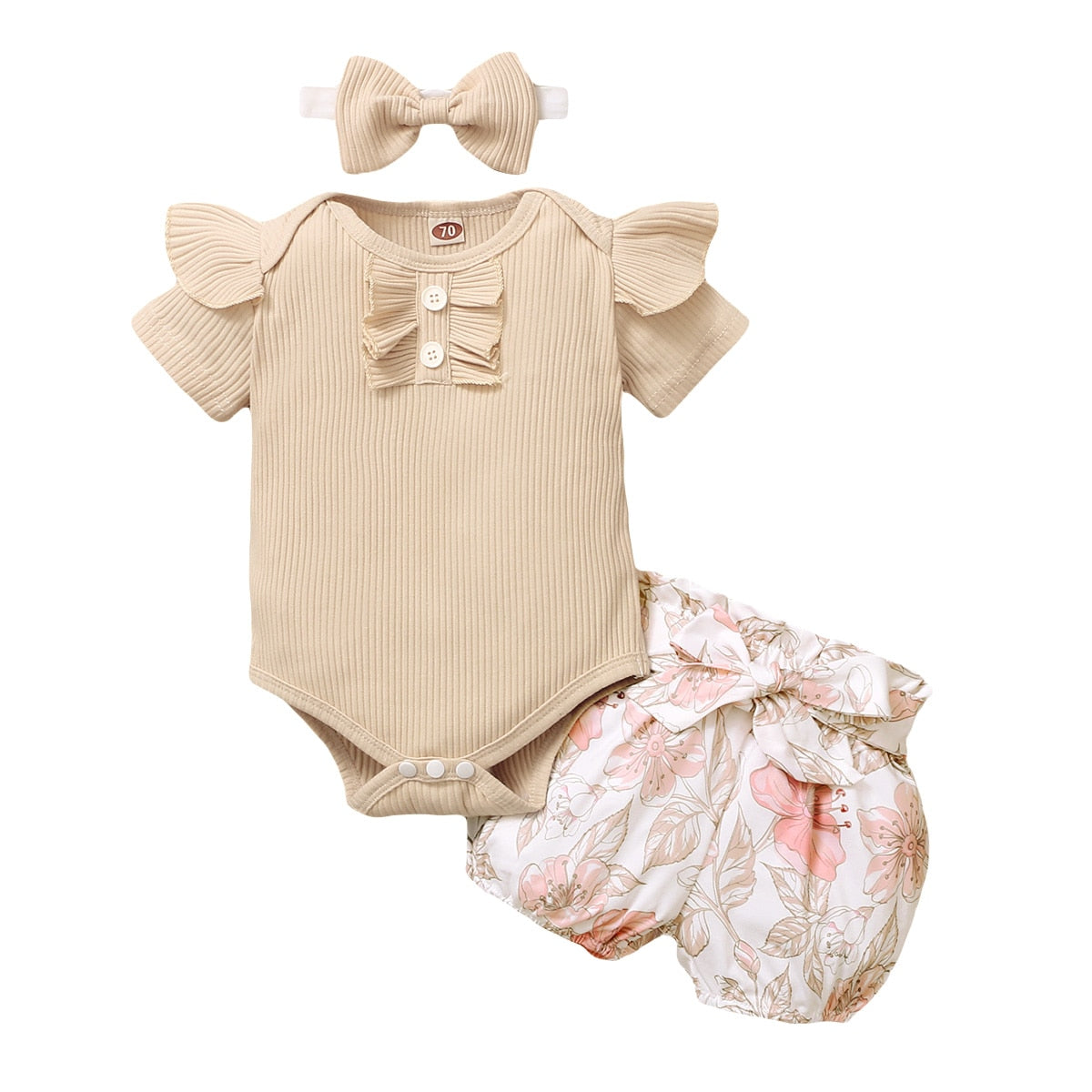 Fashion Summer Newborn Baby Girl Clothes Set